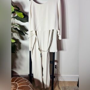 Ralph Lauren Cream Jump Suit with Cape